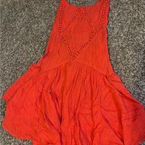 Selfie Leslie Red Romper